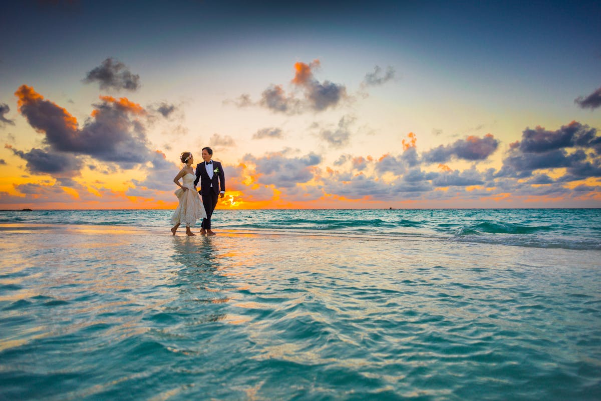 Destination beach celebration