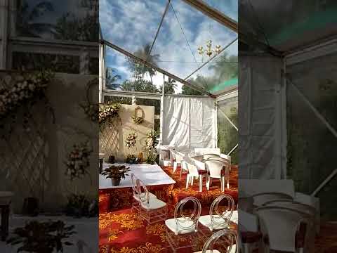 Stunning Wedding Reception Setup