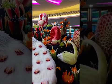 Amazing Watermelon Carving Art