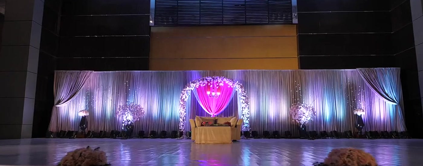 Mehendi night stage
