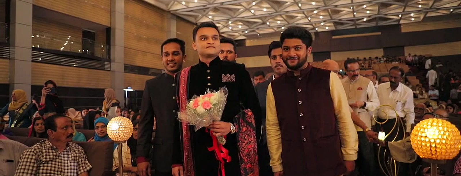 Groom entrance